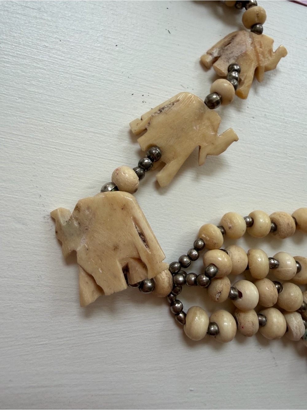Vintage Elephant Necklace